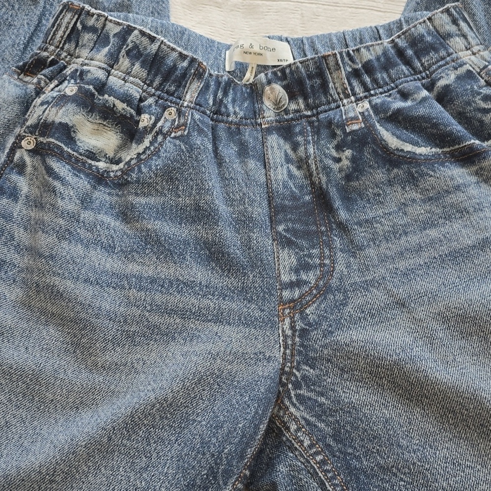 Rag & Bone Miramar Cotton Terry Jogger Sweatpant Jeans Women's XS - Picture 6 of 17